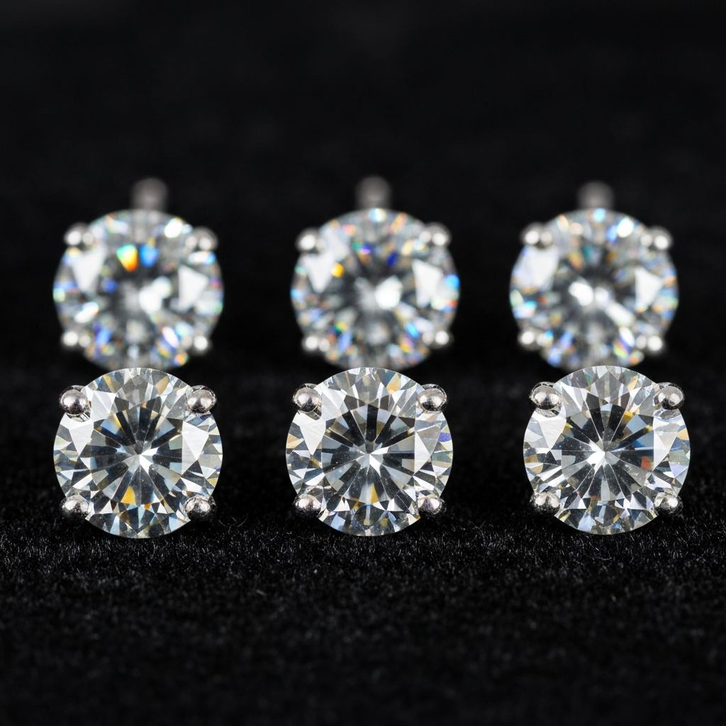 Diamond Stud Earrings